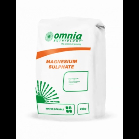 Omnia (BV) Magnesium Sulphate (WS) 25kg Omnia (BV) Magnesium Sulphate (WS) 25kg