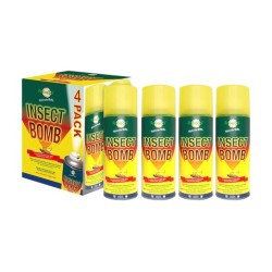 Robosol 4 Pack Insect Bomb 330ml